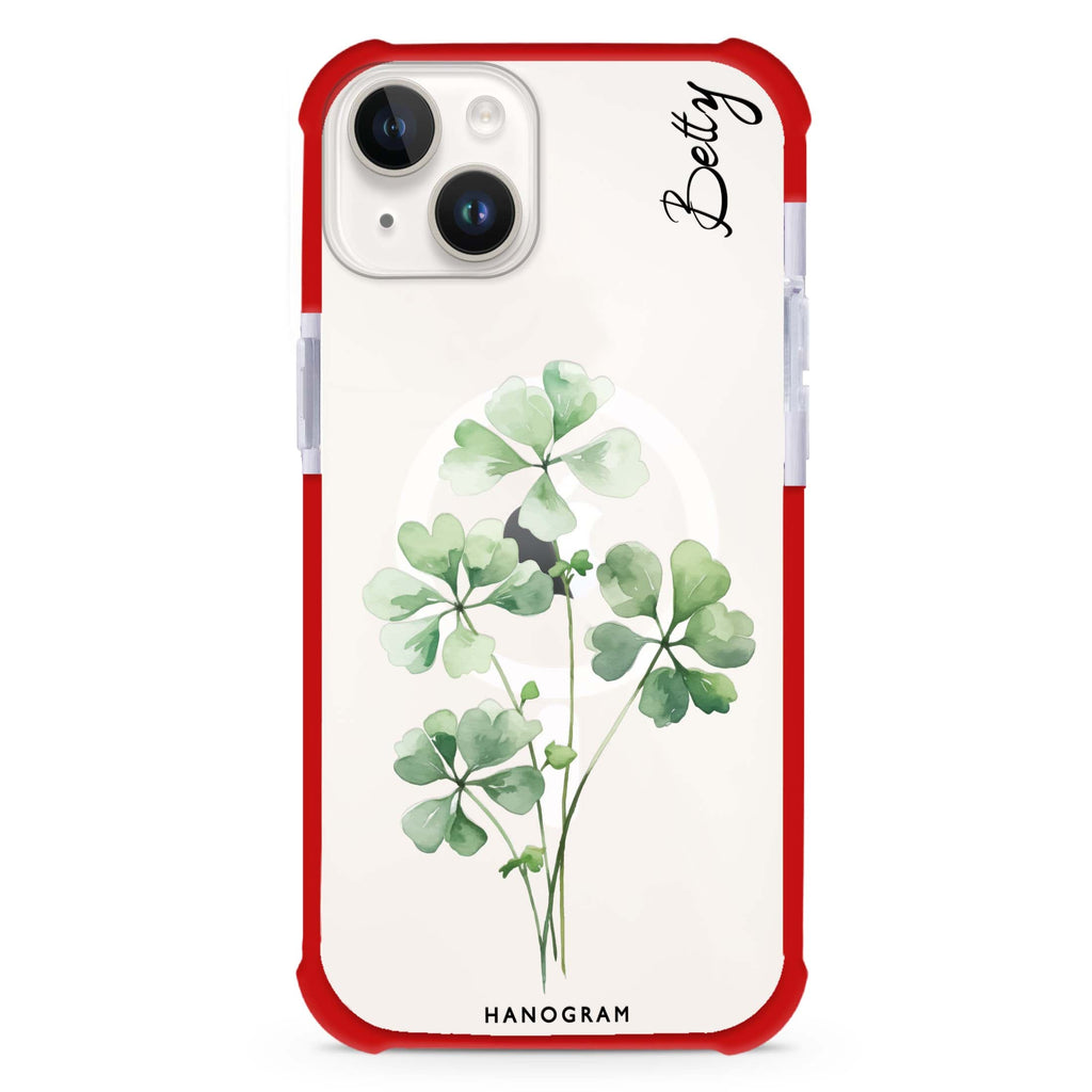 Luck's Leaf iPhone 14 Plus MagSafe Compatible Ultra Shockproof Case