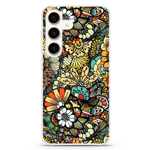 Blooming Harmony Samsung Galaxy Ultra Clear Case