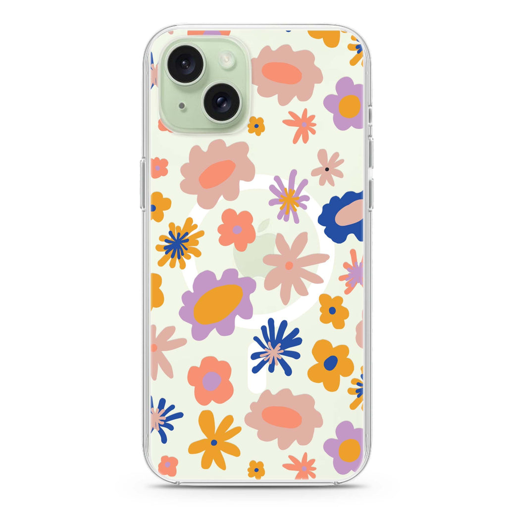 My love & pure heart iPhone 15 Plus MagSafe Compatible Ultra Clear Case