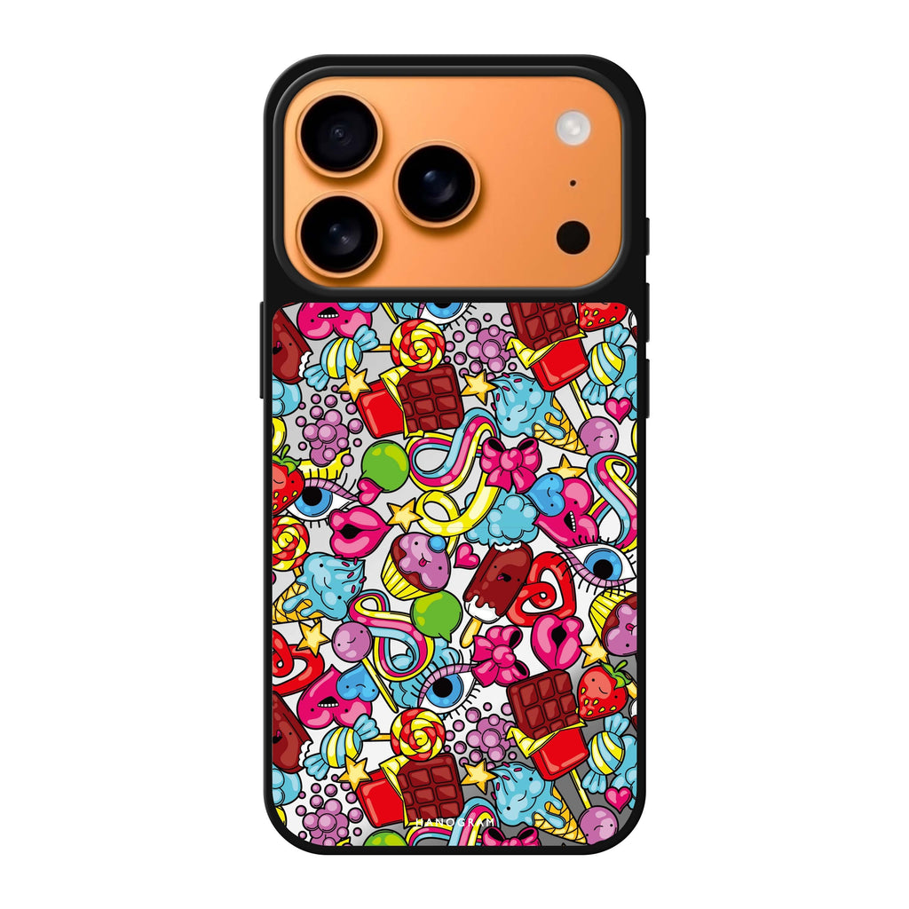 Doodle Delights doodle iPhone 17 Pro Max mirror case