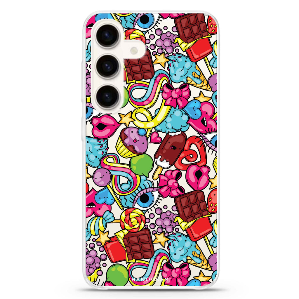 Doodle Delights Samsung Galaxy Ultra Clear Case
