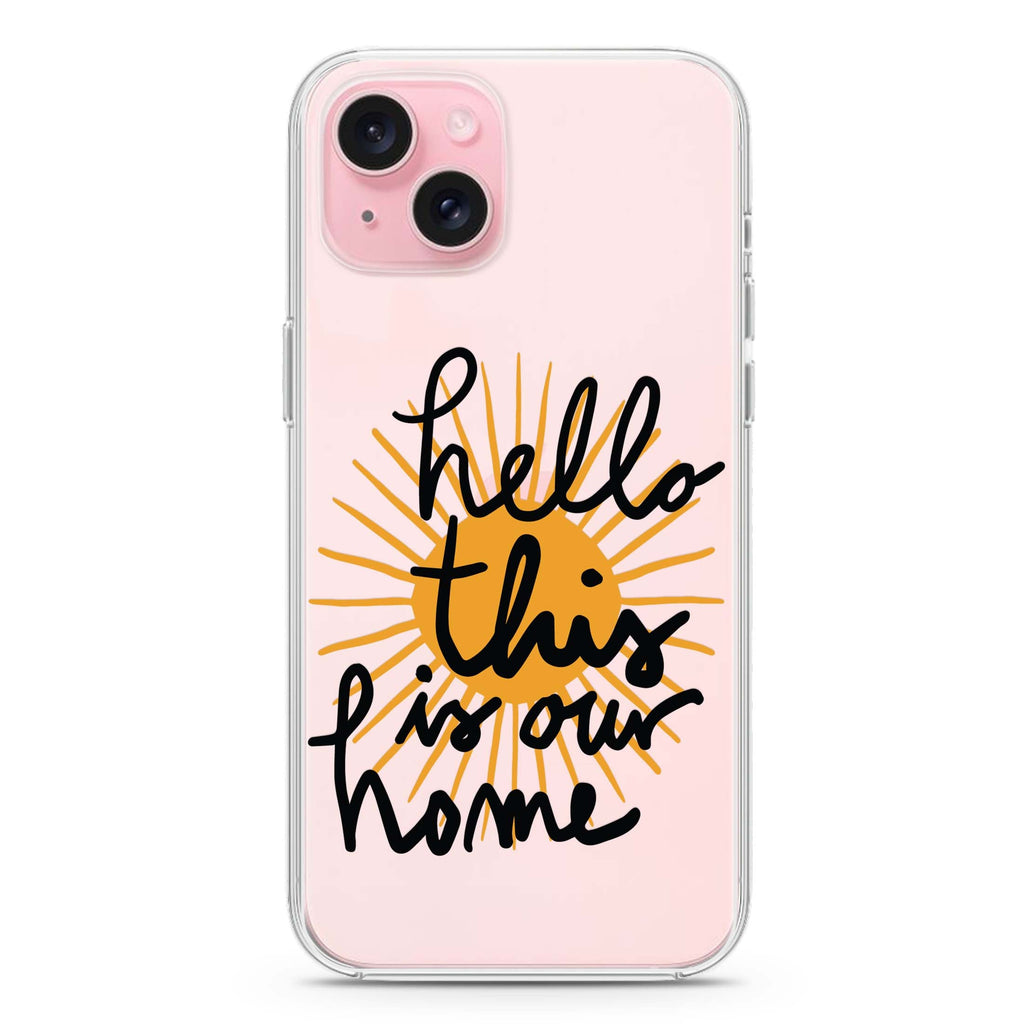 Hello! iPhone Ultra Clear Case