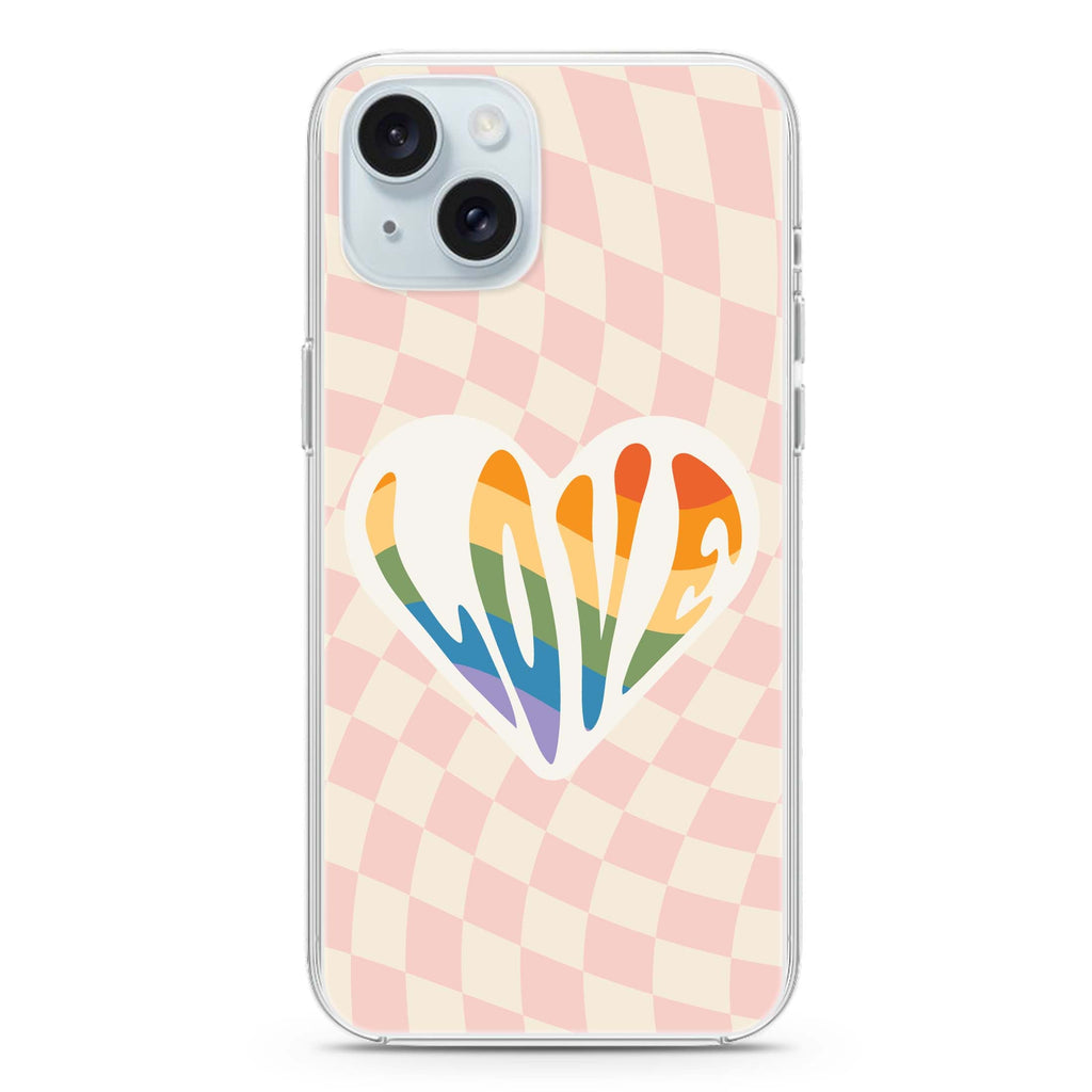 Rainbow LOVE iPhone Ultra Clear Case