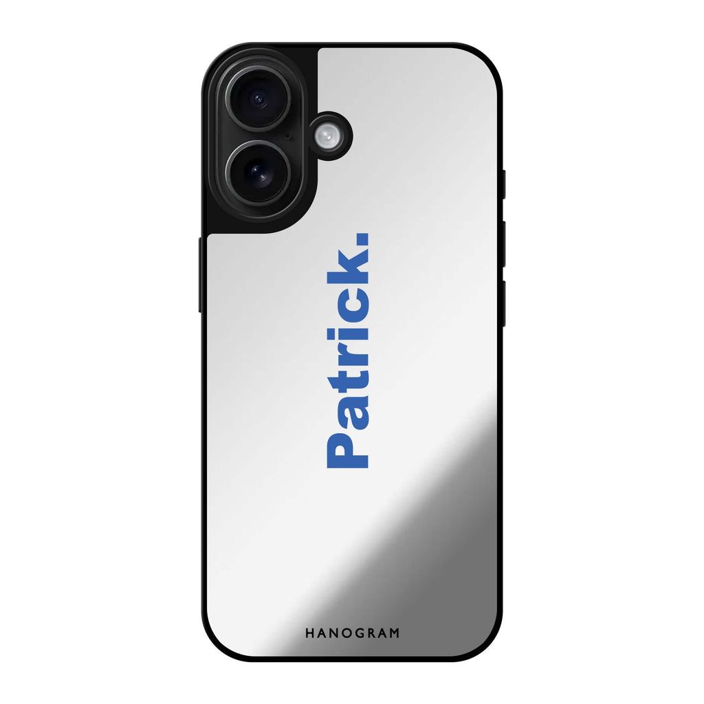 Reflective iPhone 16 Mirror Case –Minimal Charm Design