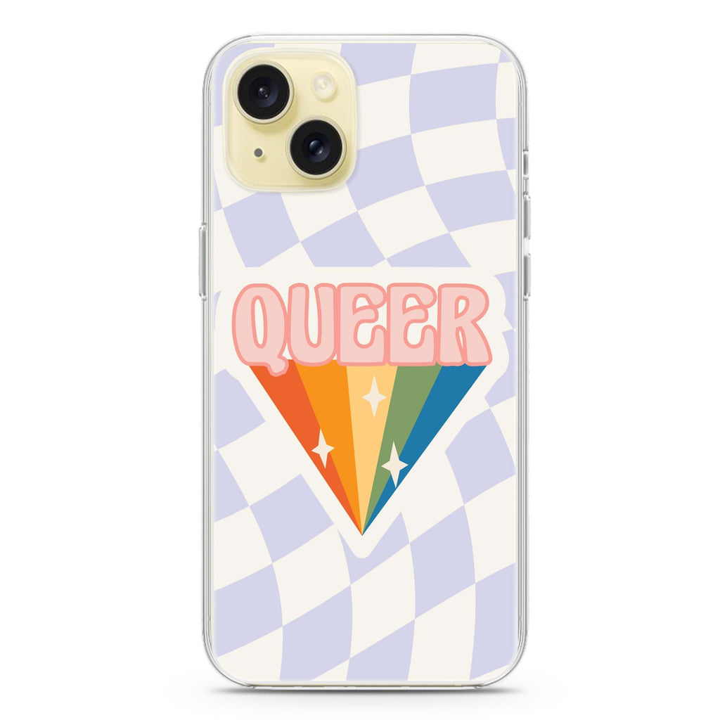 Queer iPhone 15 plus Ultra Clear Case