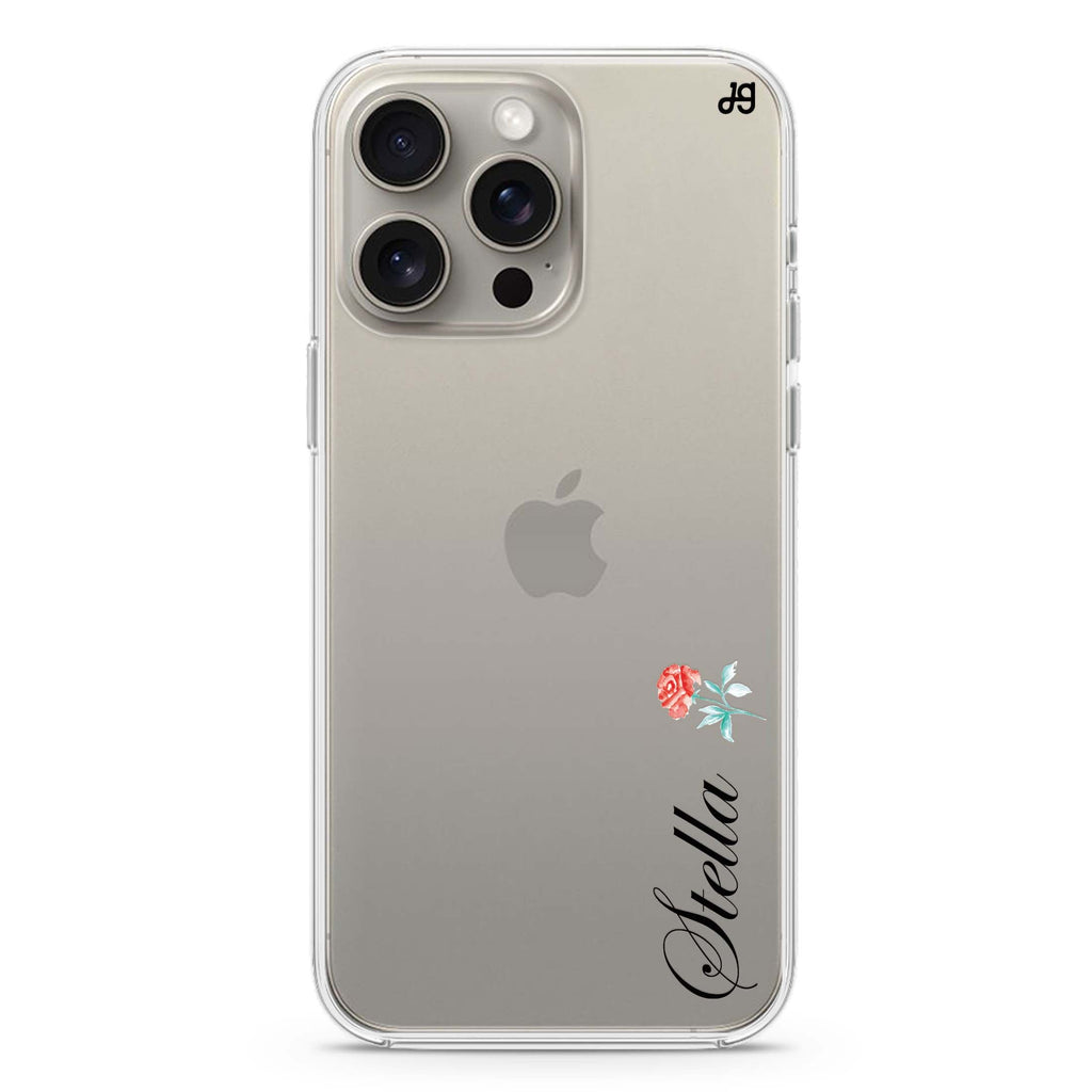Little Flower II iPhone Ultra Clear Case