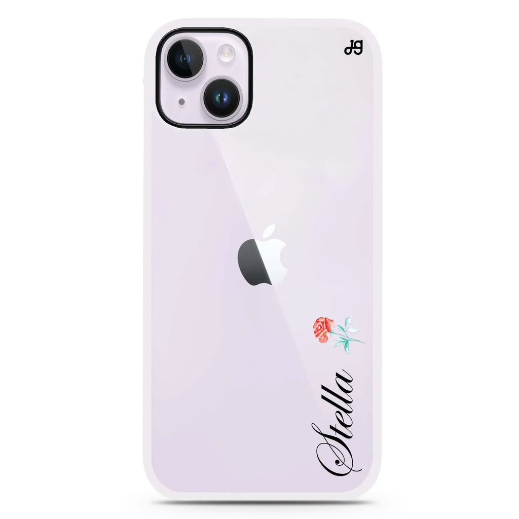 Little Flower II iPhone 15 Plus Impact Guard Bumper Case