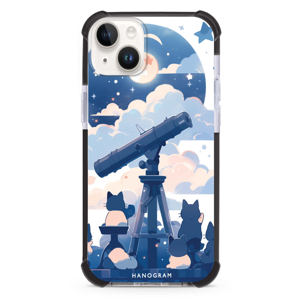 StarGaze Kitty iPhone 13 Mini MagSafe Compatible Ultra Shockproof Case