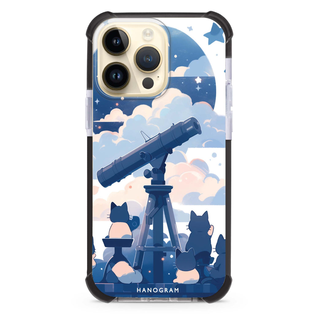 StarGaze Kitty iPhone 14 Pro Ultra Shockproof Case