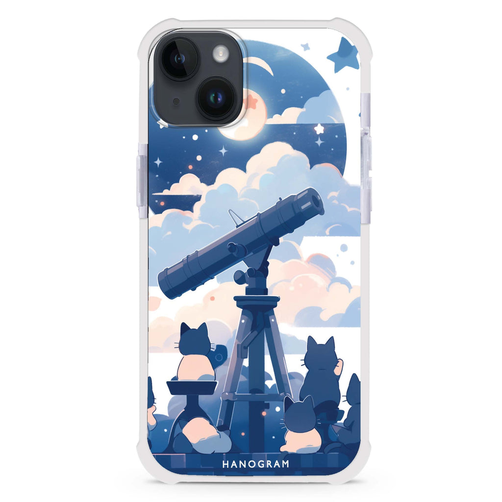 StarGaze Kitty iPhone 14 MagSafe Compatible Ultra Shockproof Case