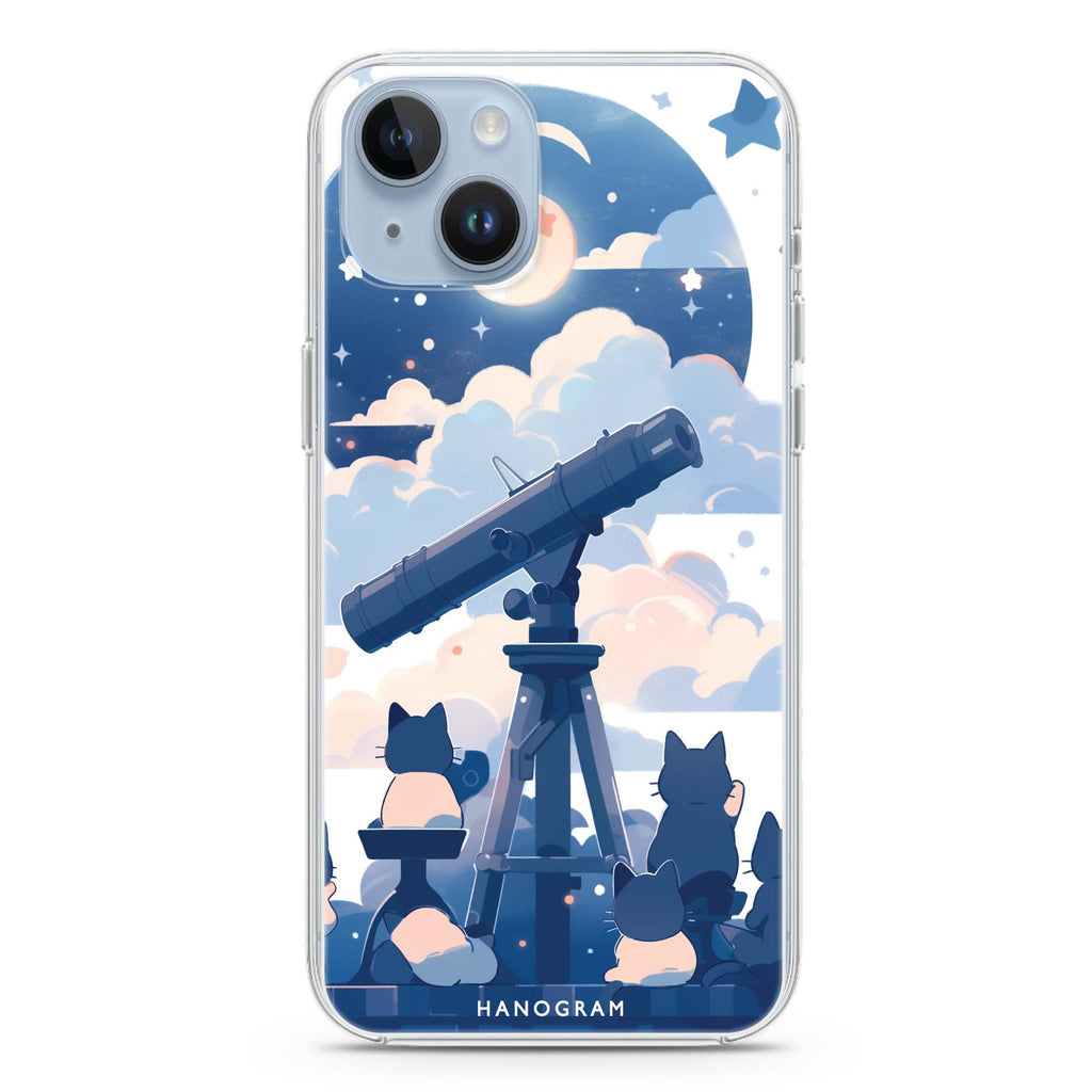 StarGaze Kitty iPhone 13 Mini Ultra Clear Case