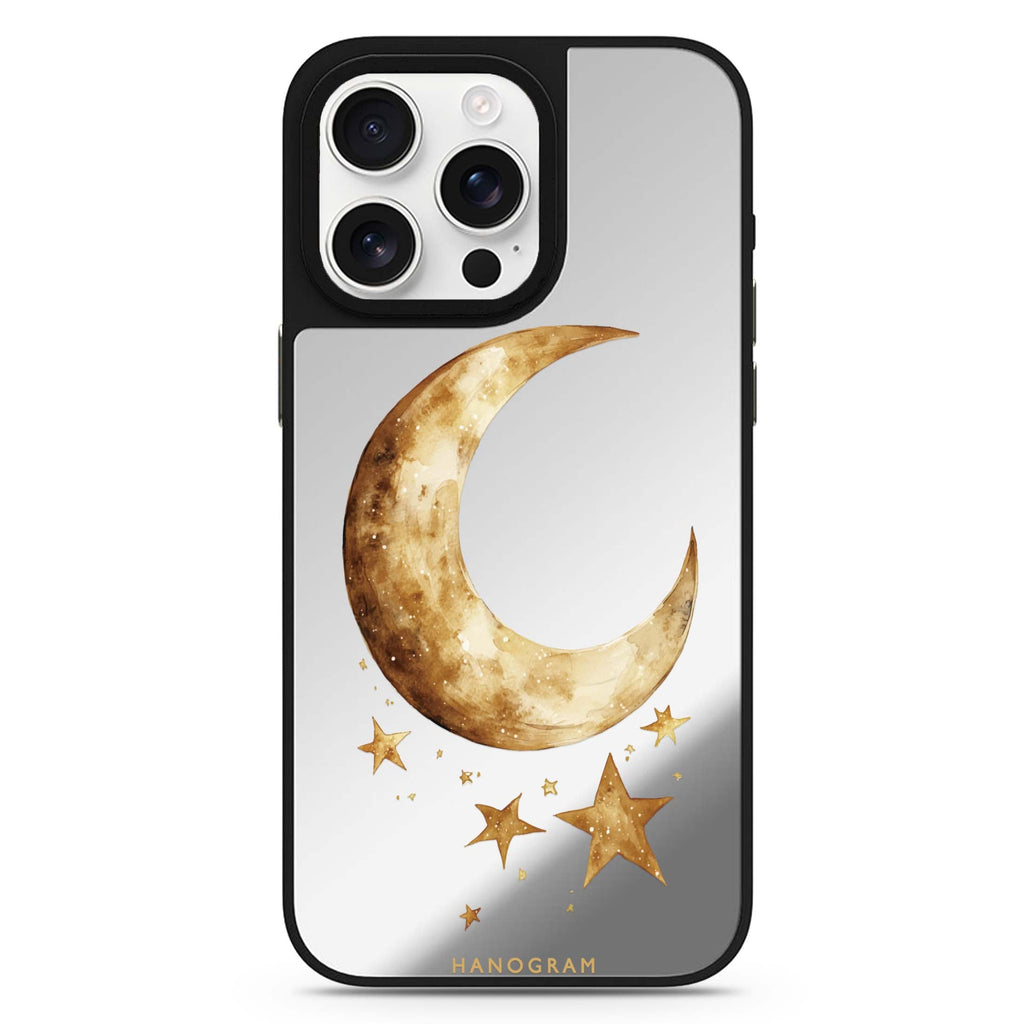 Moonlit Enchantment MagSafe compatible mirror case for iPhone 16/15/14 Pro Max and Pro, main view