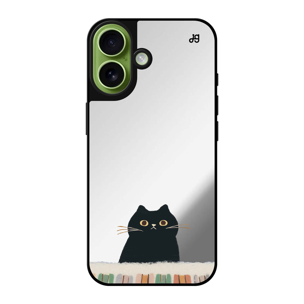 Reflective iPhone 16 Mirror Case –Cat Sonata Design