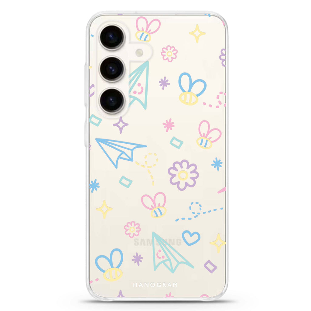 Playful Patterns Samsung Galaxy Ultra Clear Case