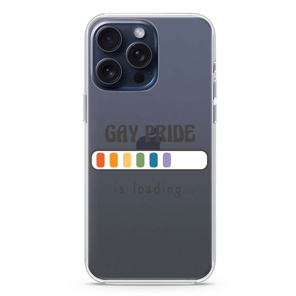 Gay Pride is loading iPhone Ultra Clear Case