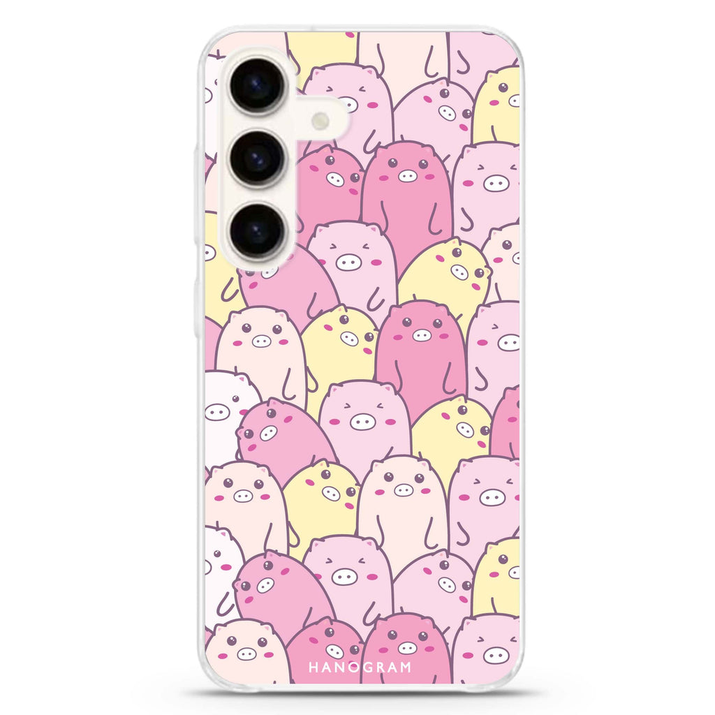 Piggy Pals Samsung Galaxy Ultra Clear Case