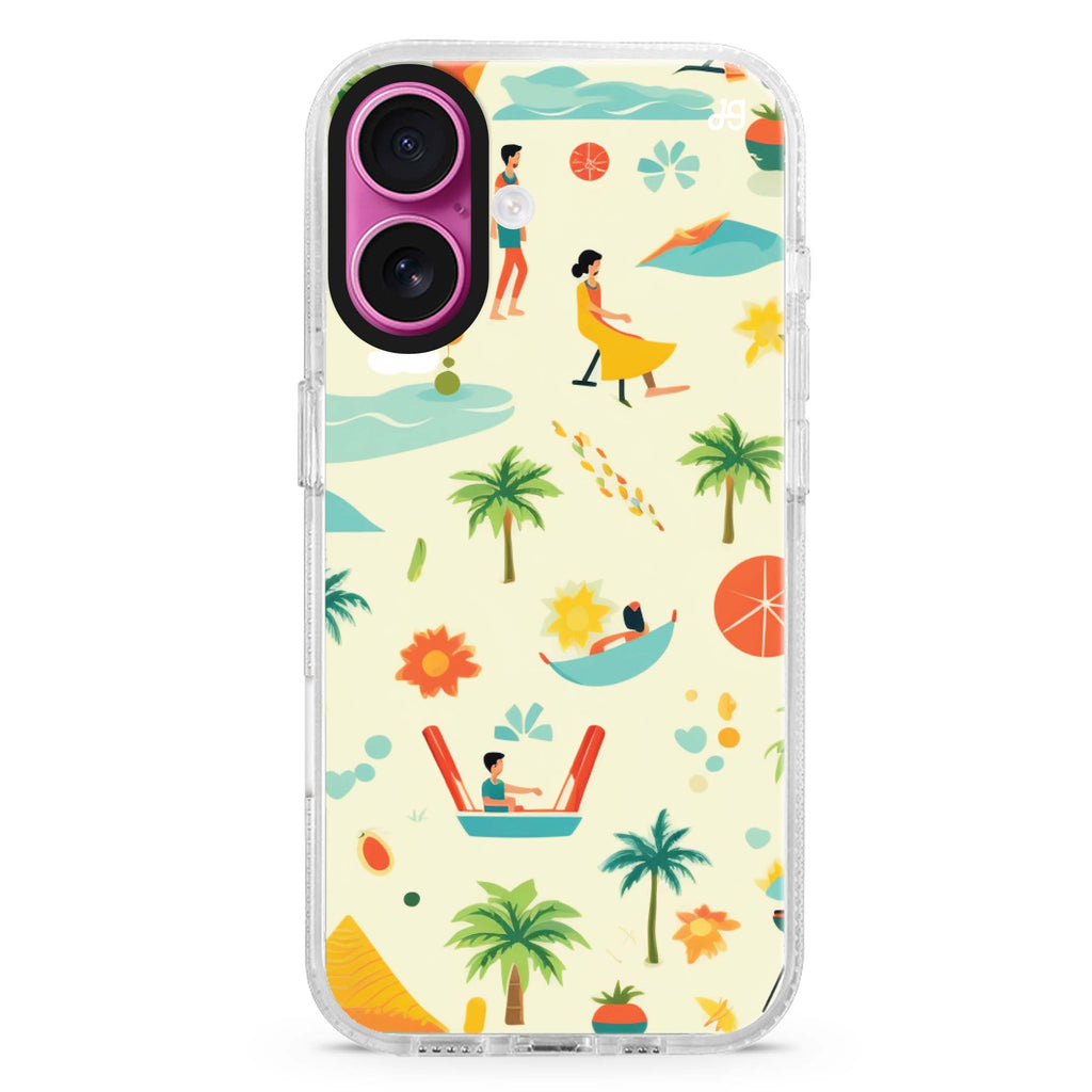 Joyful Play MagSafe Compatible iPhone 16 Ultra Clear Case - Personalized and Stylish Protection