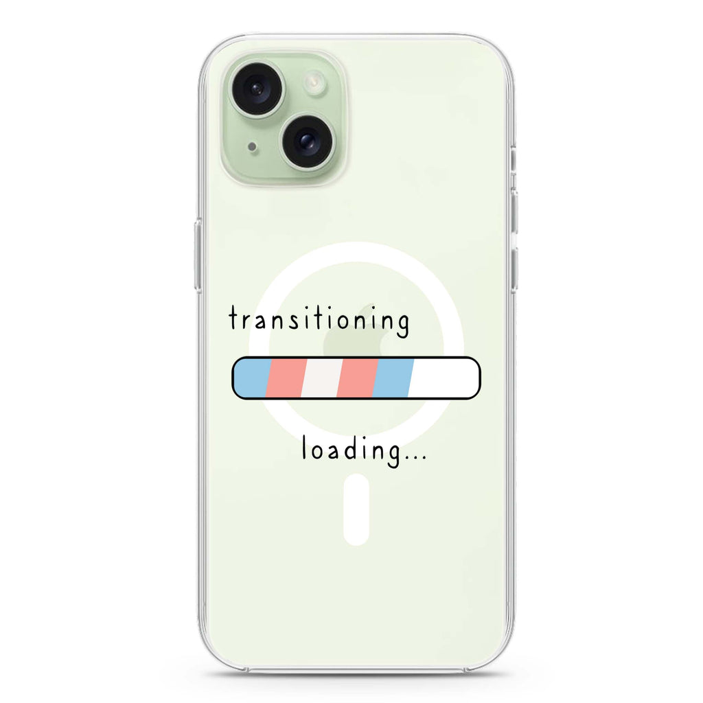 Transitioning iPhone 15 Plus MagSafe Compatible Ultra Clear Case