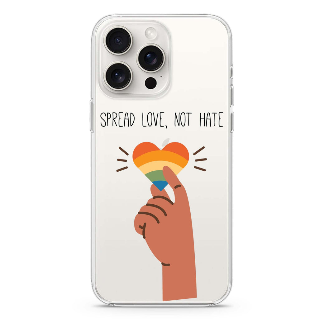Spread Love iPhone Ultra Clear Case