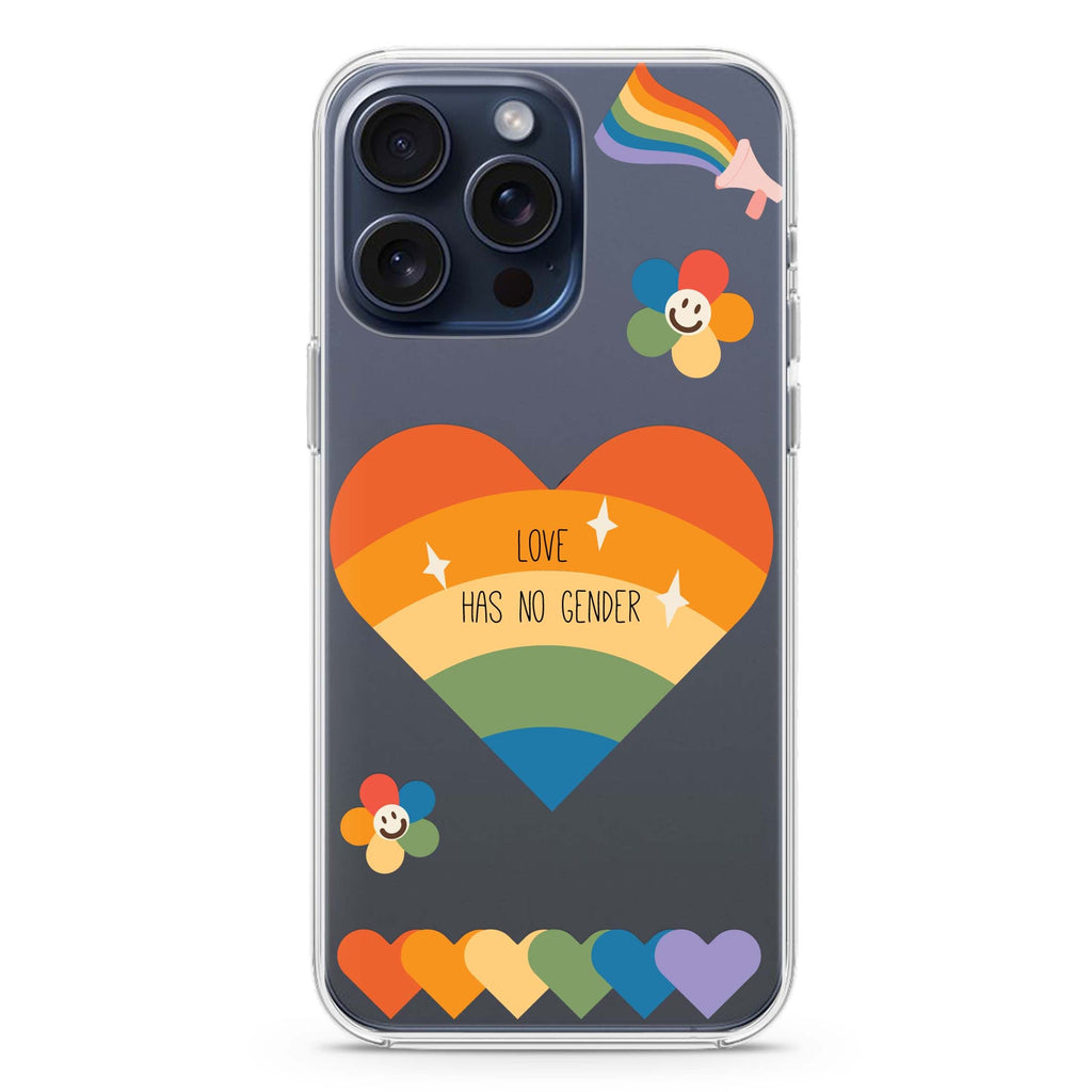 Love Has no gender iPhone Ultra Clear Case
