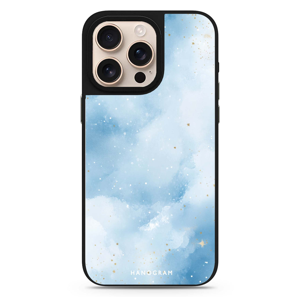 Starlight Wash celestial design iPhone 16/15/14 Pro Max & Pro mirror case