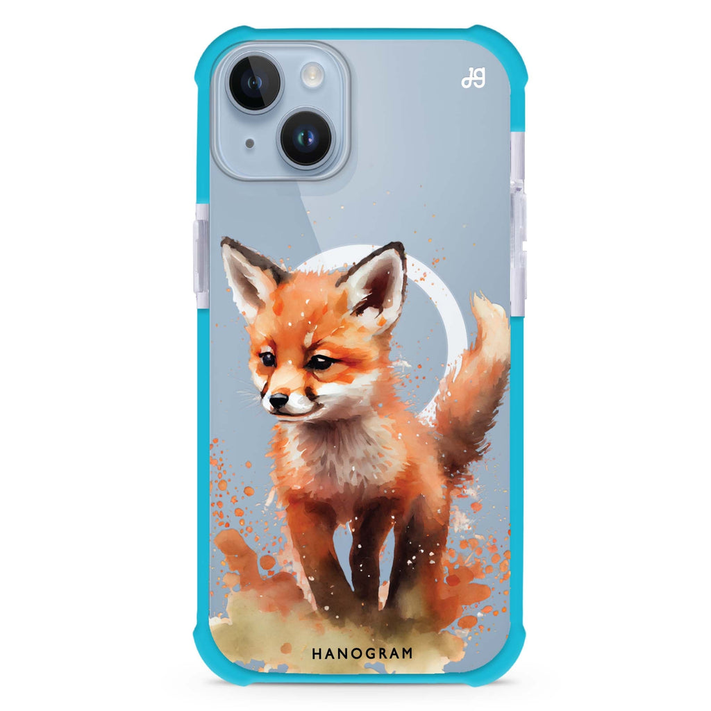 A Fox iPhone 15 Plus MagSafe Compatible Ultra Shockproof Case