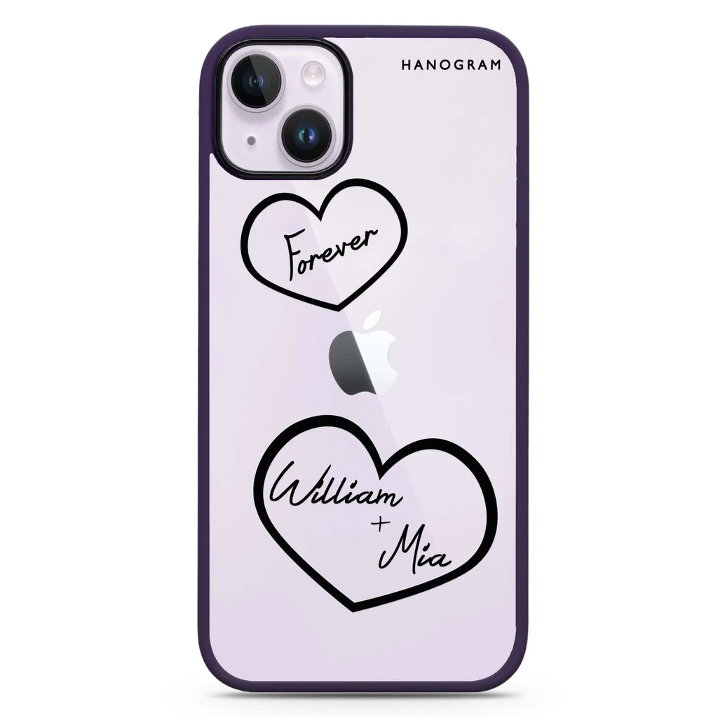 Sweet Heart II iPhone 15 Plus Impact Guard Bumper Case