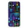 Neon Nova MagSafe Compatible iPhone 16 Ultra Clear Case - Personalized and Stylish Protection