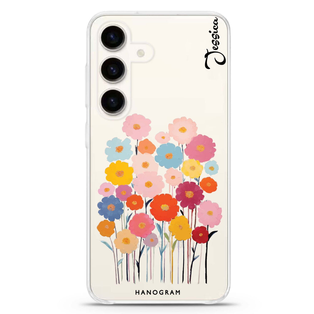 Garden Blooms Samsung Galaxy Ultra Clear Case