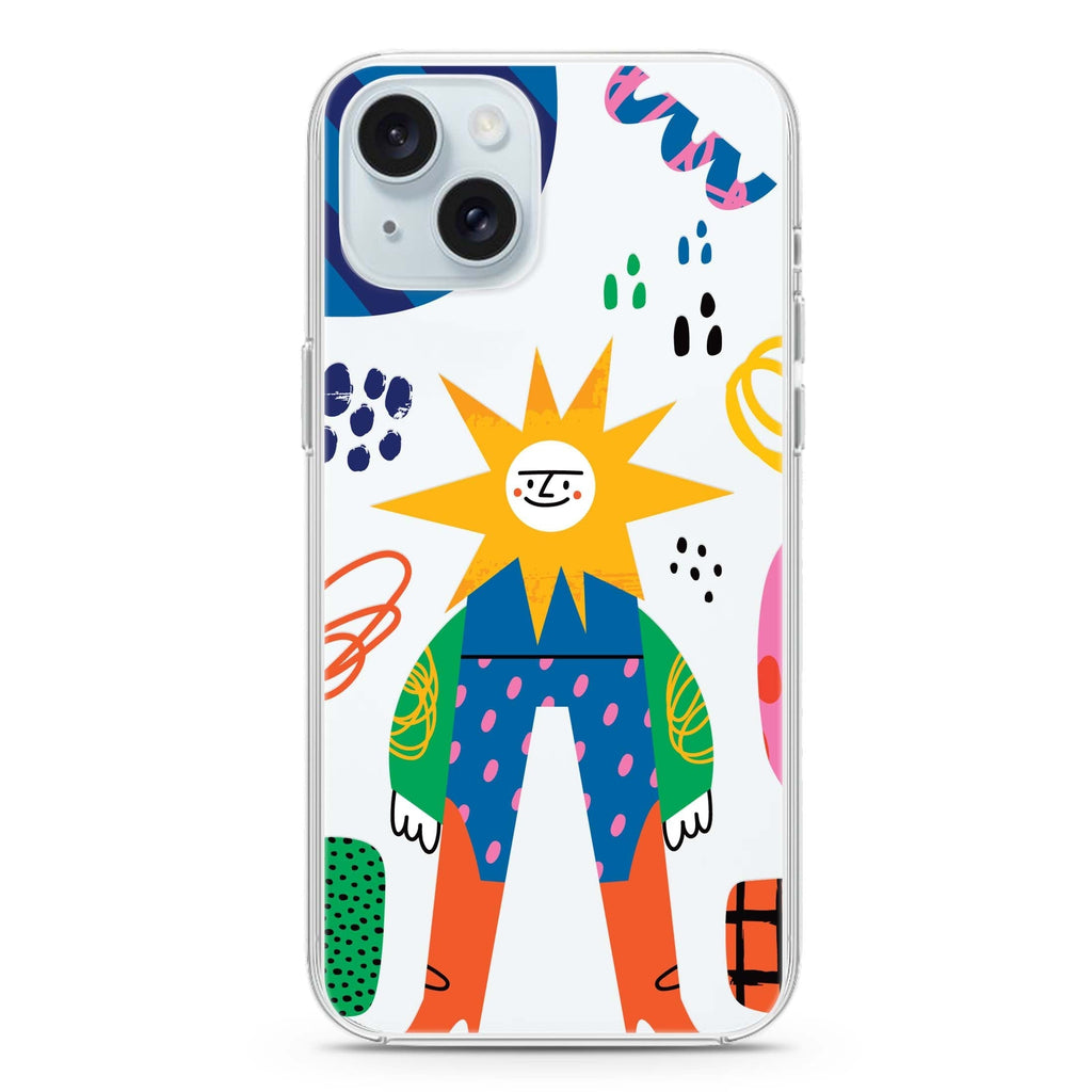 Abstract People iPhone Ultra Clear Case