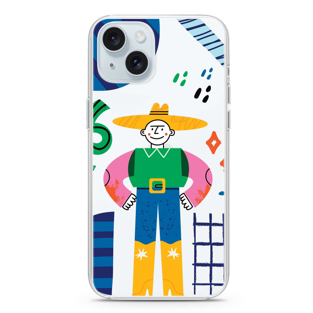 Abstract People iPhone Ultra Clear Case