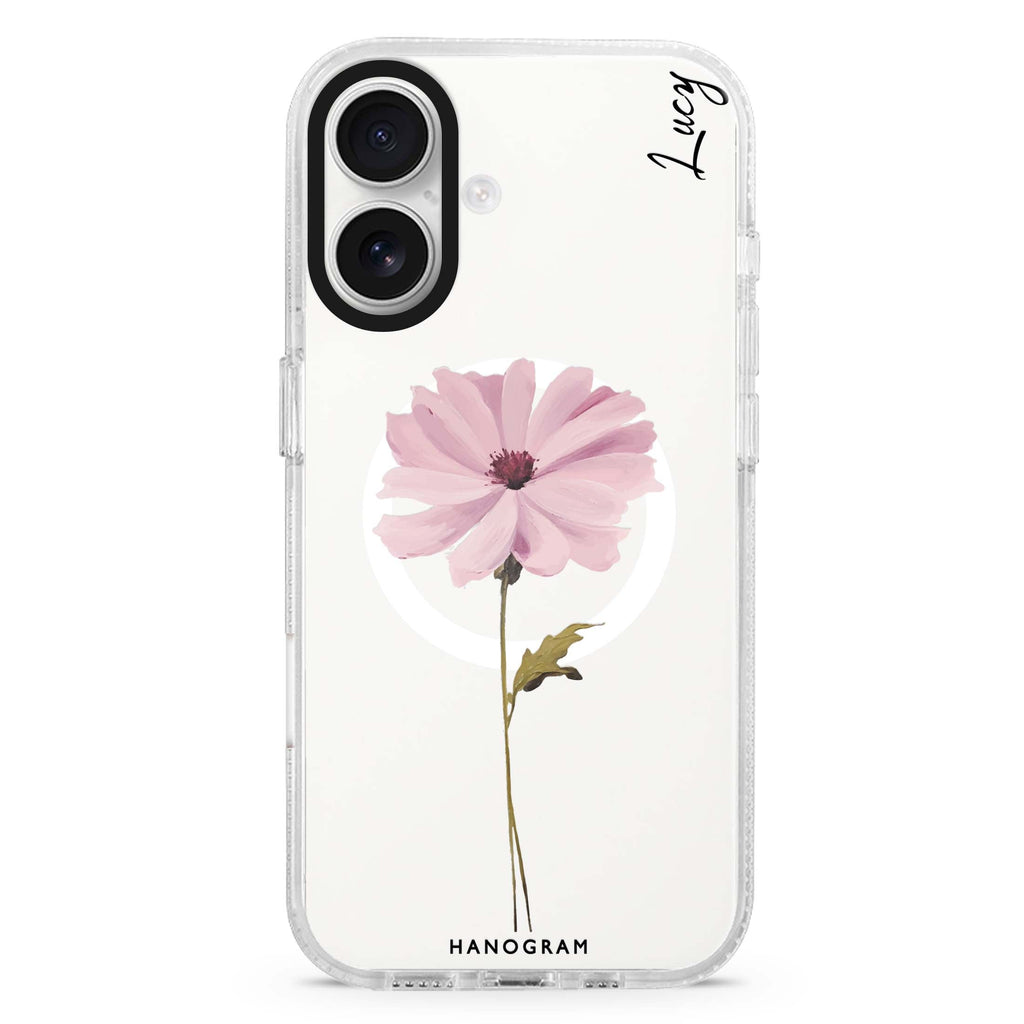 Garden Serenity MagSafe Compatible iPhone 16 Ultra Clear Case - Personalized and Stylish Protection