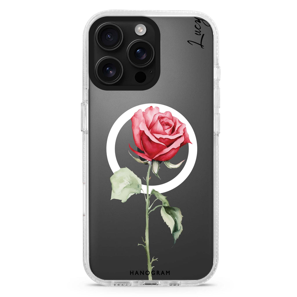 A Deer MagSafe Compatible iPhone 16 Pro Ultra Clear Case - Personalized and Stylish Protection