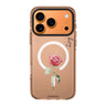Rose Radiance personalized name pink flower floral iPhone 17 Pro Max ultra clear case