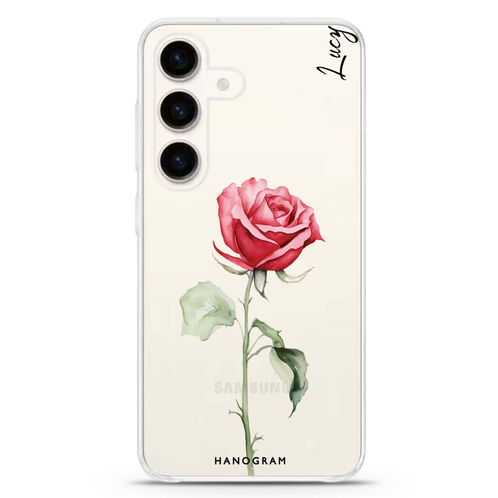 Rose Radiance Samsung Galaxy Ultra Clear Case