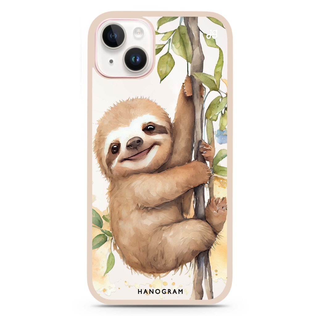 A Sloth iPhone 15 Impact Guard Bumper Case
