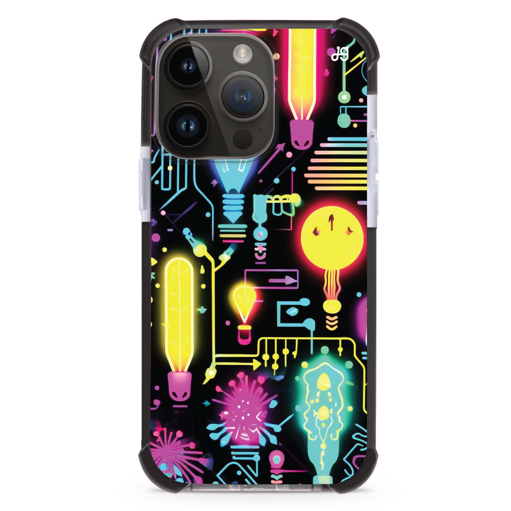Neon Cascade Ultra Shockproof Case