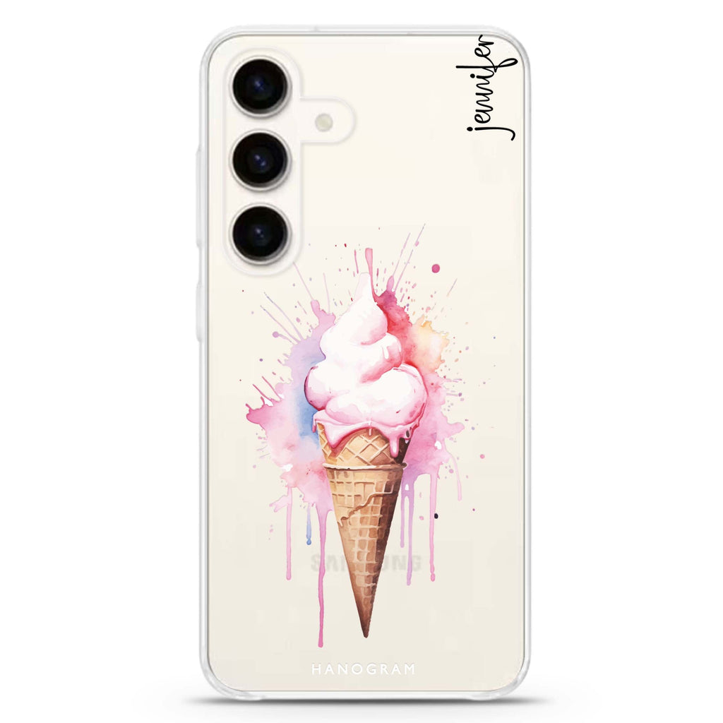 Sweet Swirls Samsung Galaxy Ultra Clear Case