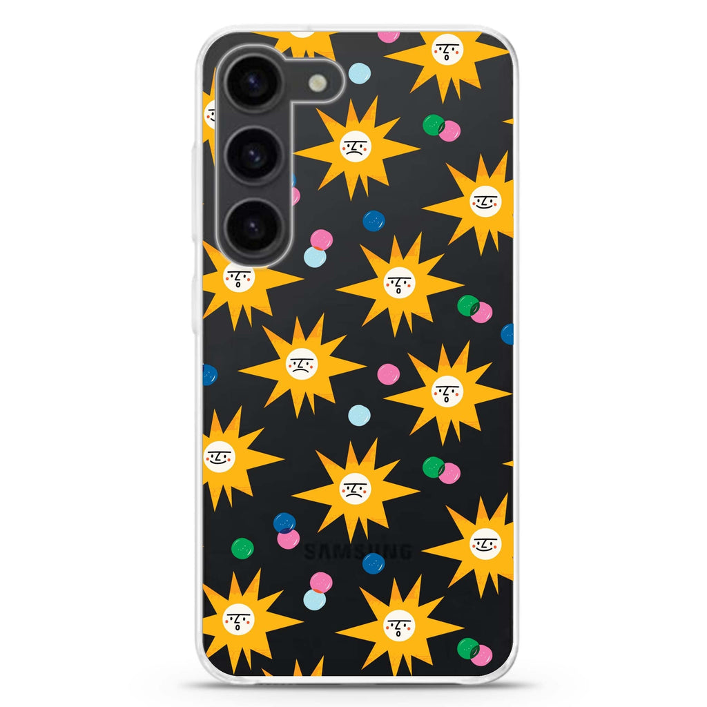 Wow Sun ultra-clear case for Samsung Galaxy S23/S22, front view