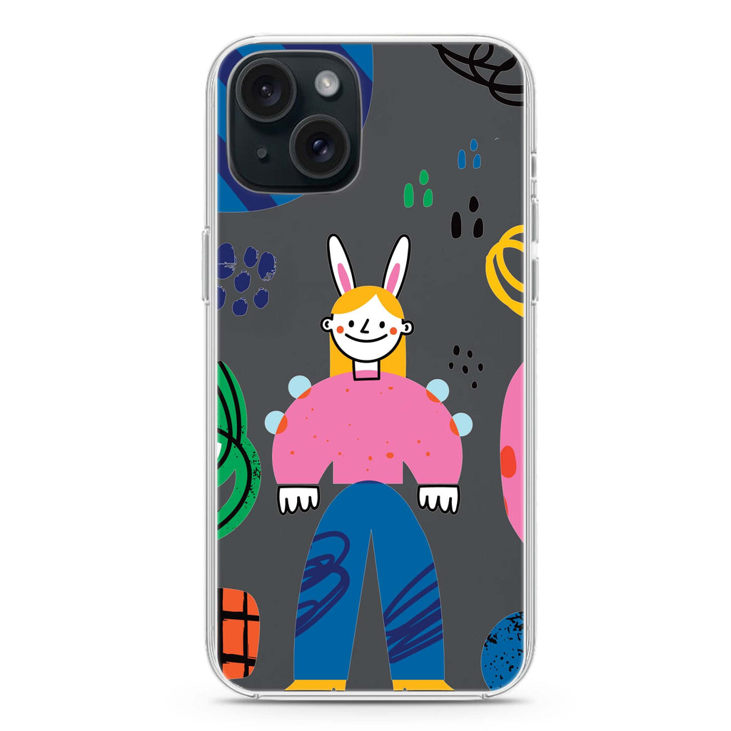 Abstract People iPhone Ultra Clear Case