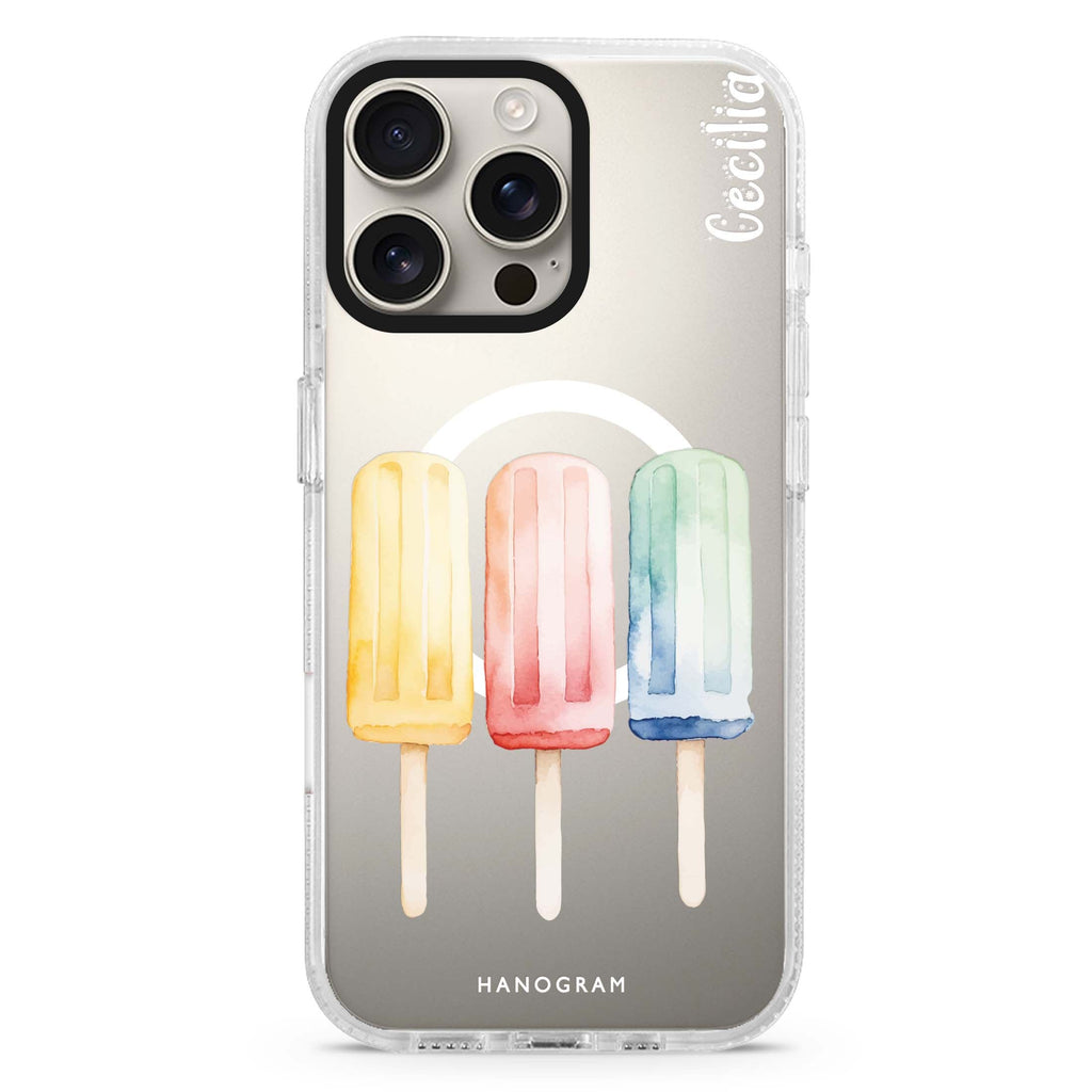 Popsicle Passion MagSafe Compatible Ultra Clear Case