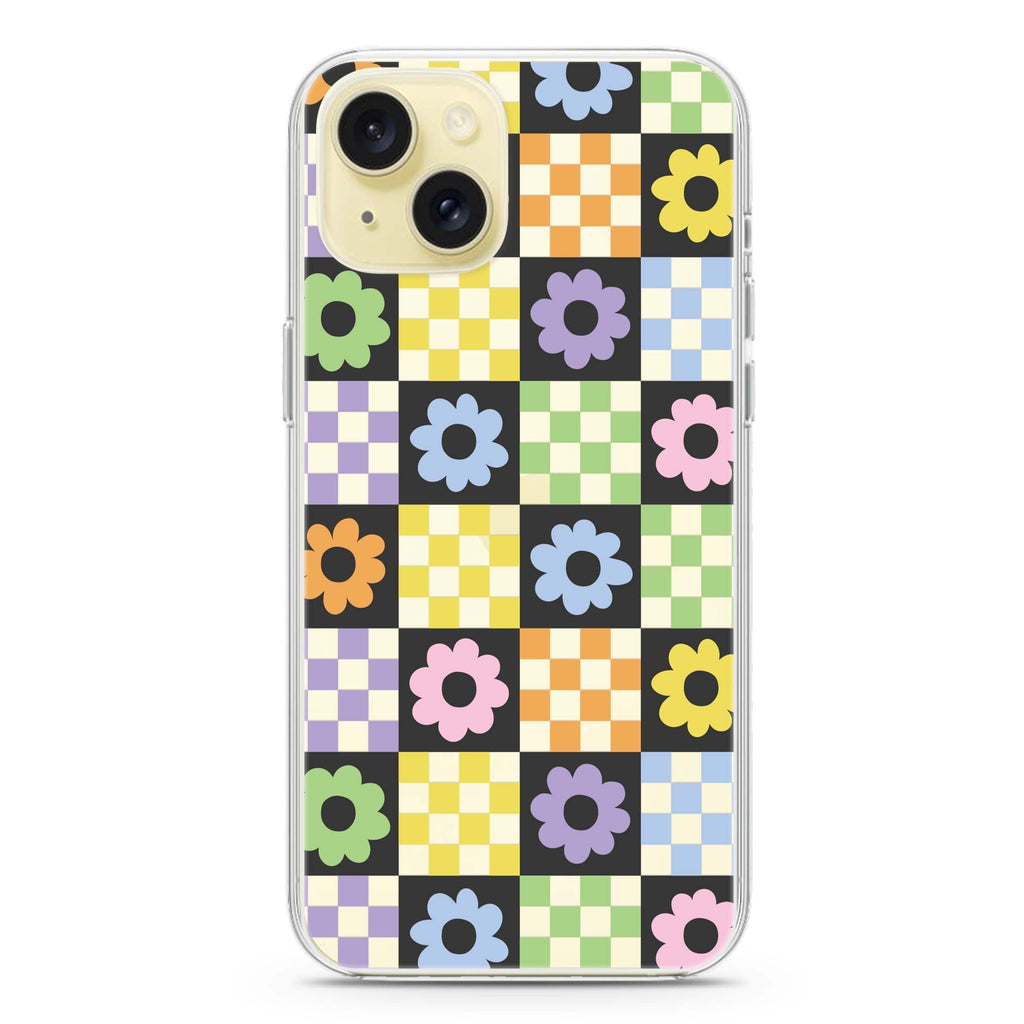 Flowers iPhone 15 plus Ultra Clear Case
