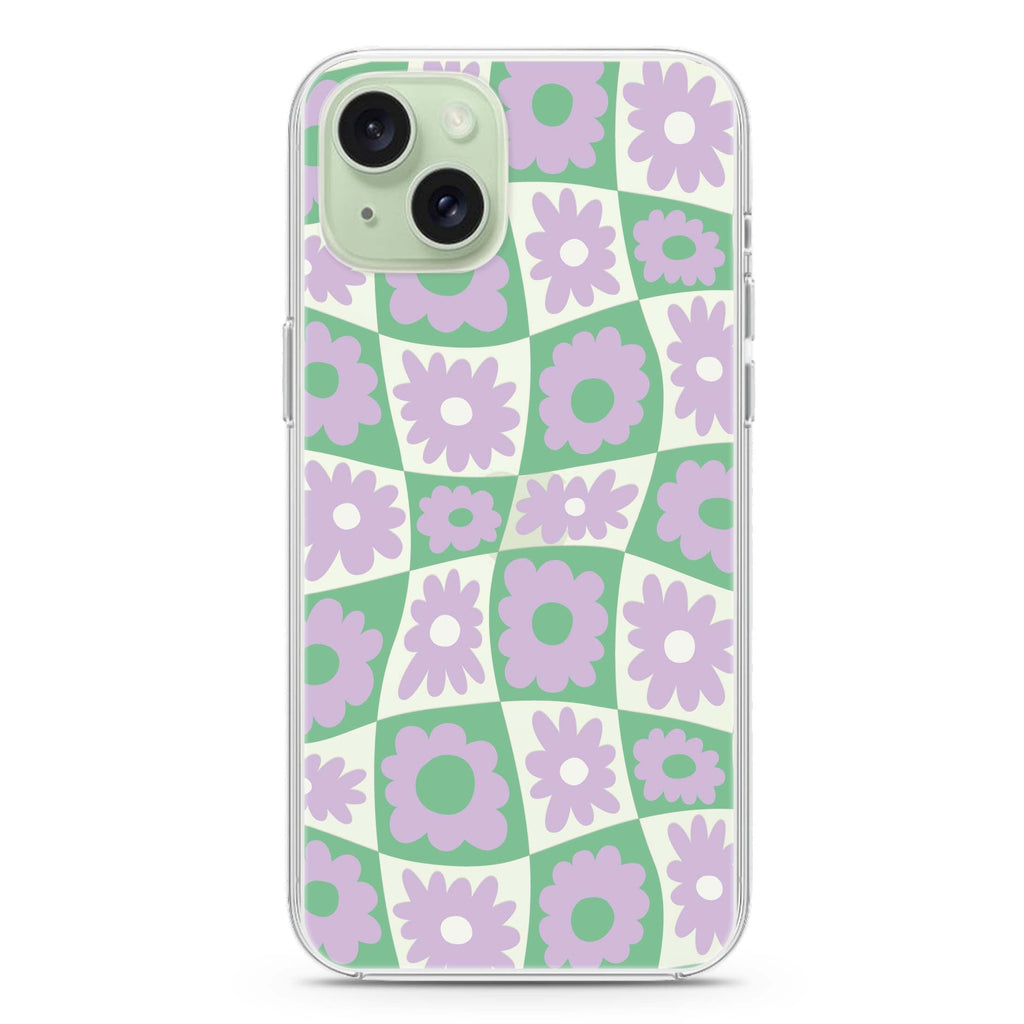 Flowers iPhone 15 plus Ultra Clear Case