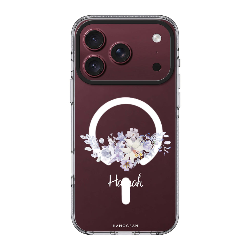 Serene Flowers & Me Ultra Clear Case