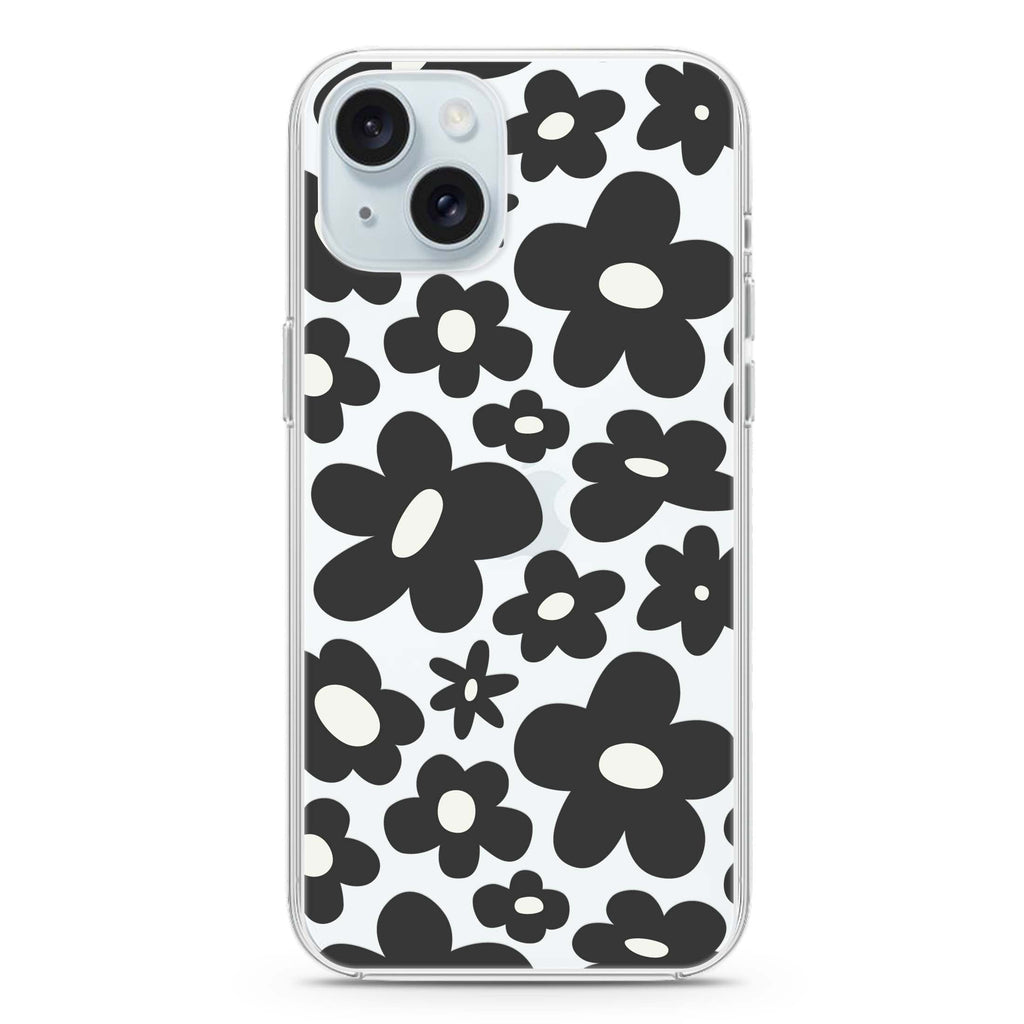 Flowers iPhone 15 plus Ultra Clear Case