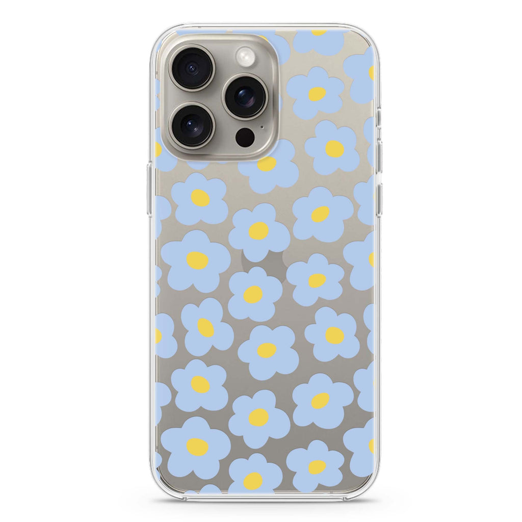 Flowers Pattern iPhone Ultra Clear Case