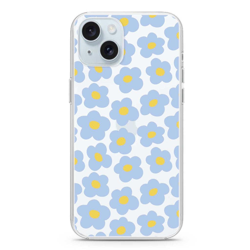 Flowers Pattern iPhone Ultra Clear Case