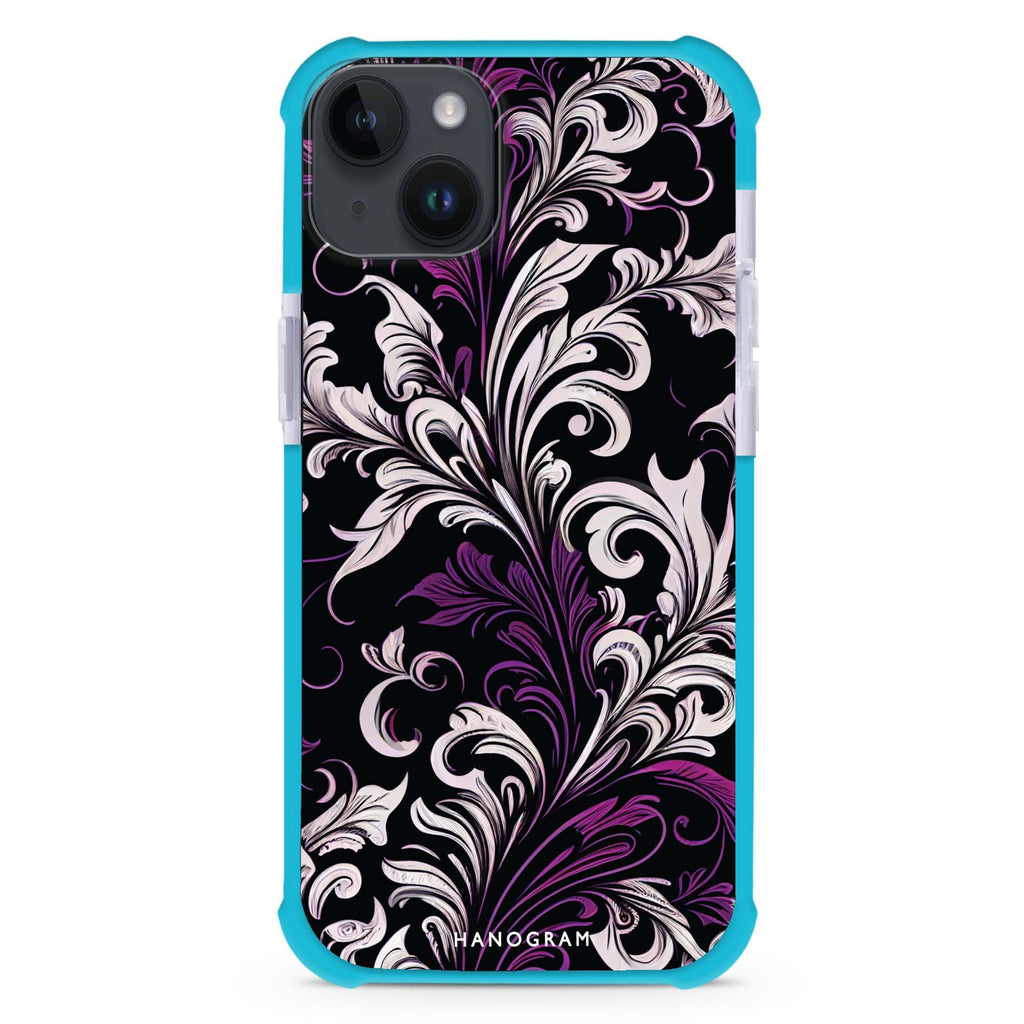 Floral iPhone 15 Plus MagSafe Compatible Ultra Shockproof Case