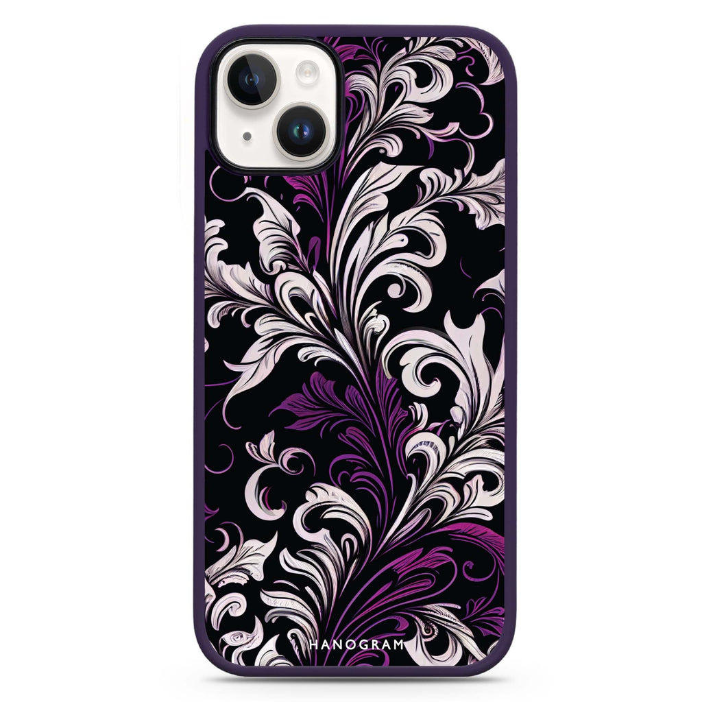 Floral iPhone 15 Plus Impact Guard Bumper Case