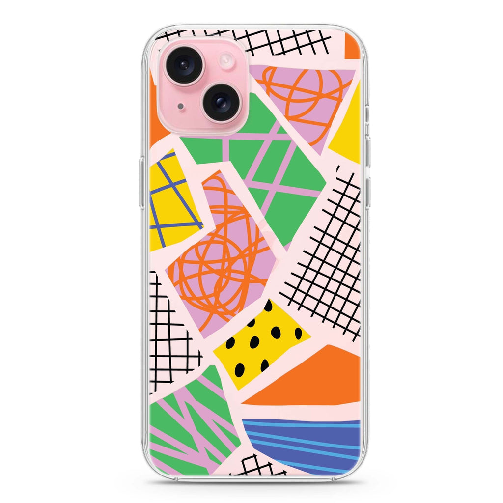 Flowers Pattern iPhone Ultra Clear Case